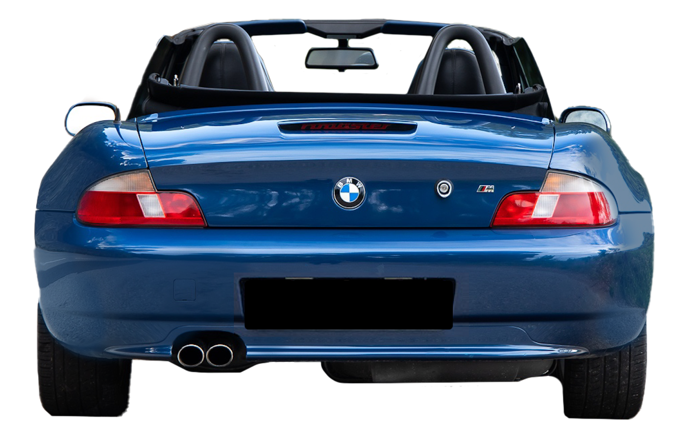 BMW Z3 bleu
